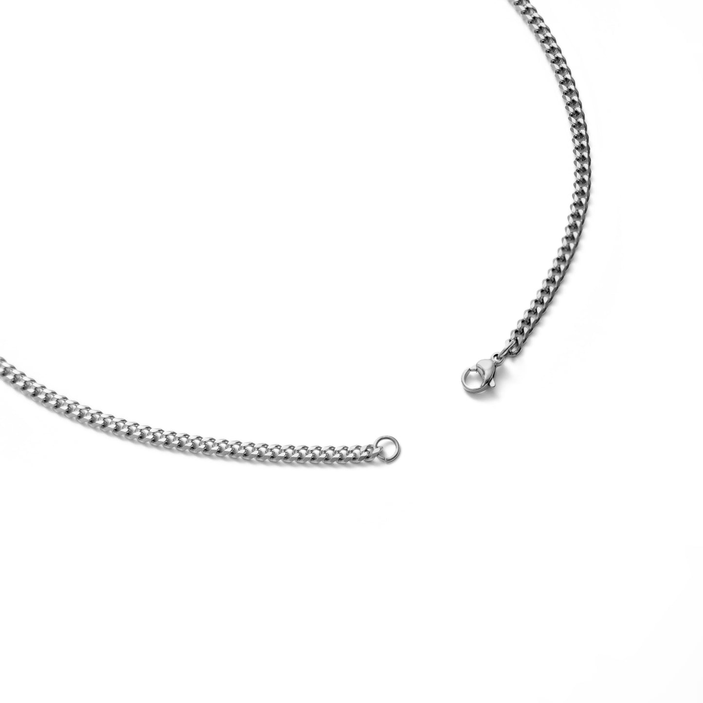 Flat link coin necklace(cne0119s)