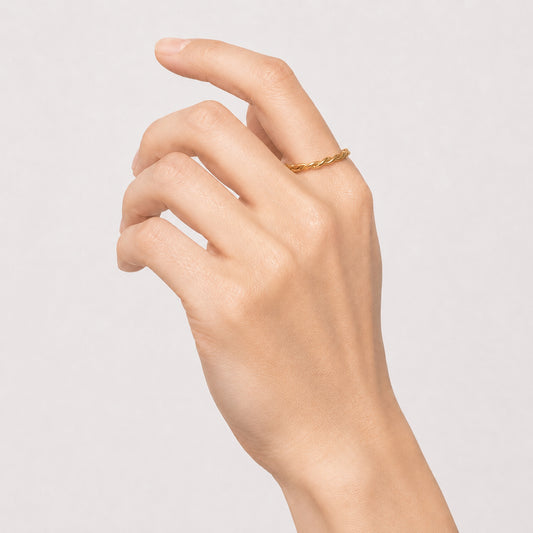 Rope twist ring(cri0110g)