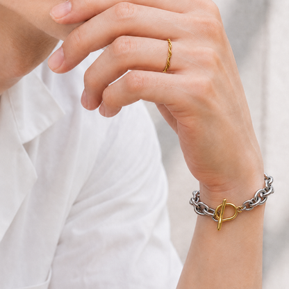 Rope twist ring(cri0110g)
