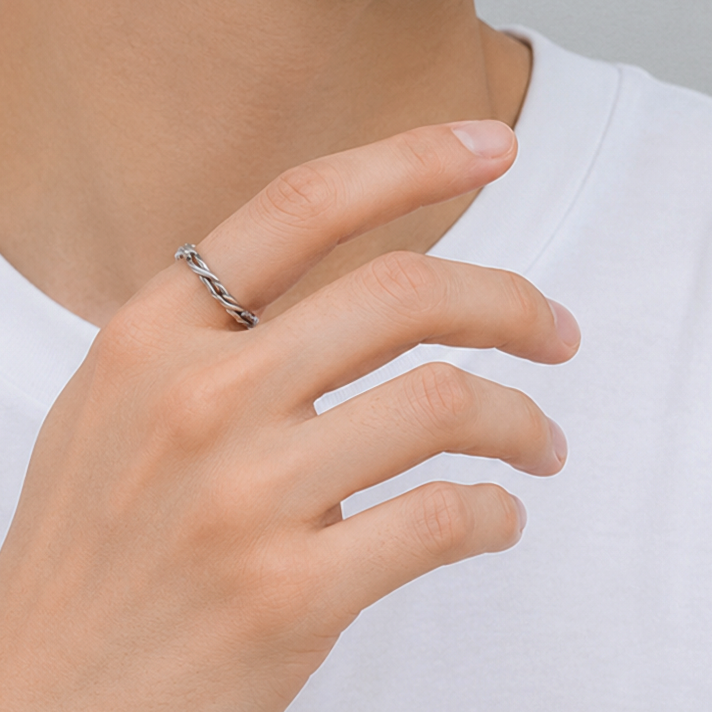 Rope twist ring(cri0111s)