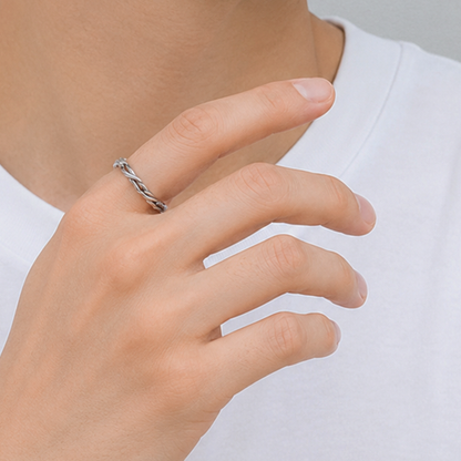Rope twist ring(cri0111s)