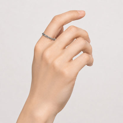 Rope twist ring(cri0111s)