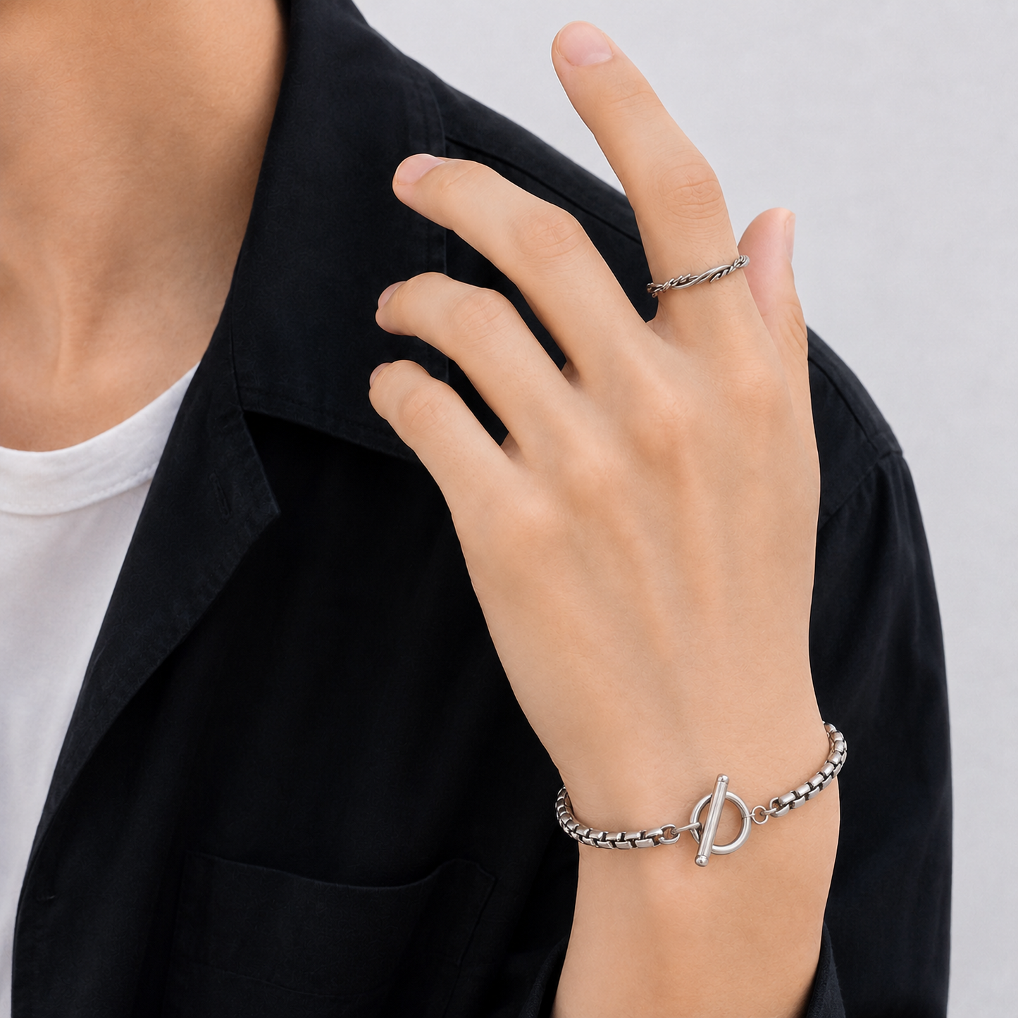 Rope twist ring(cri0111s)