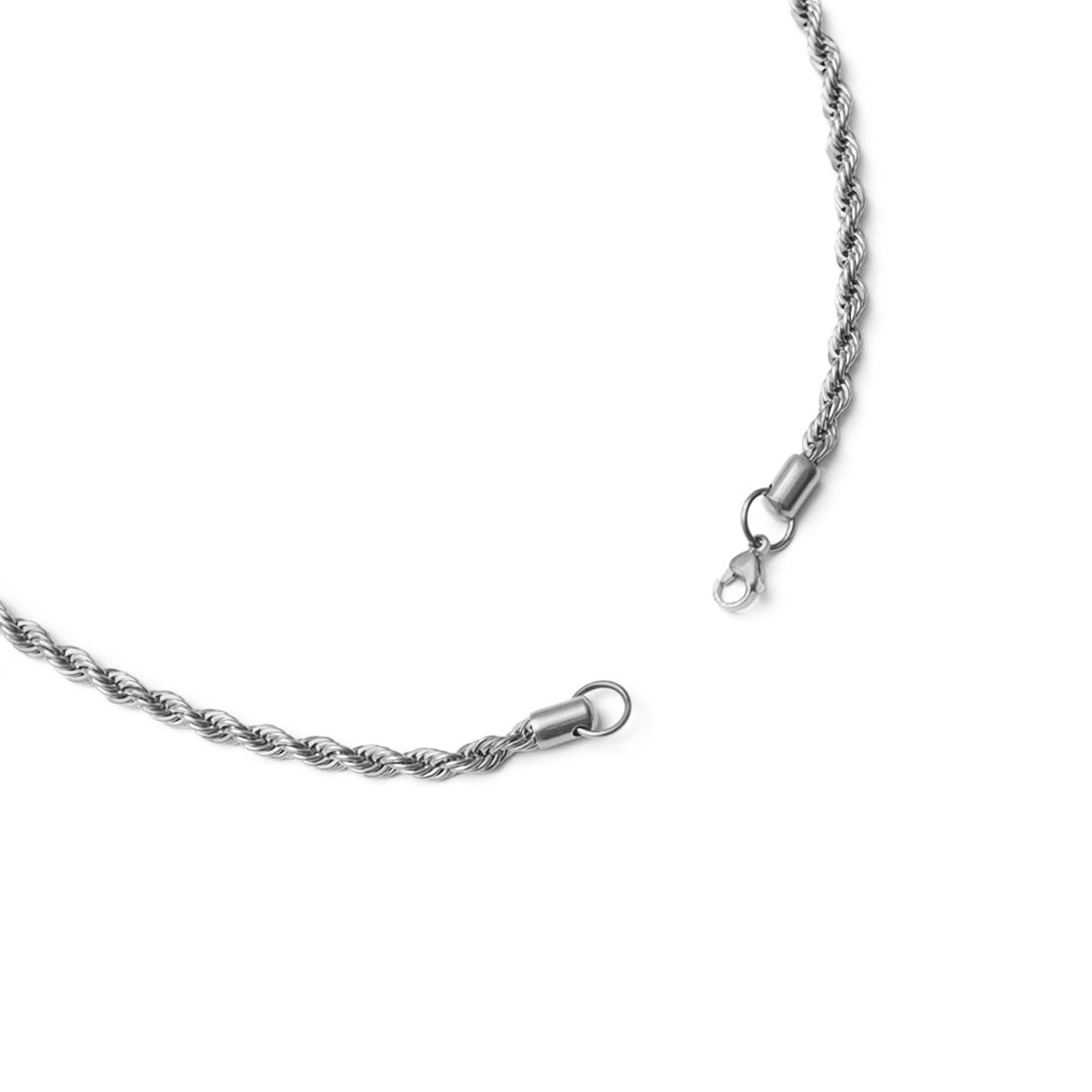 Rope chain necklace silver｜cross Jewellia｜金アレ対応・ユニ