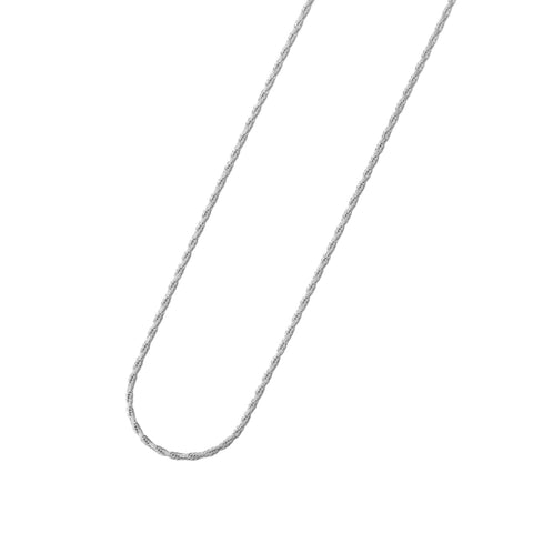 Flat rope chain necklace(rne0015s)