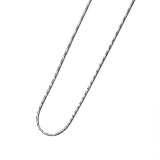 Round snake chain necklace(cne0086s)