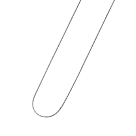 Round snake chain necklace(cne0086s)