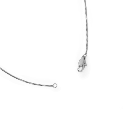 Square plate necklace (cne0111s)