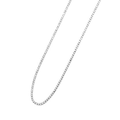 Cz tennis necklace (rne0120s)
