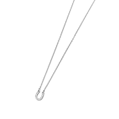 Tiny horseshoe necklace(cne0107s)