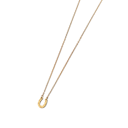 Tiny horseshoe necklace(cne0106g)