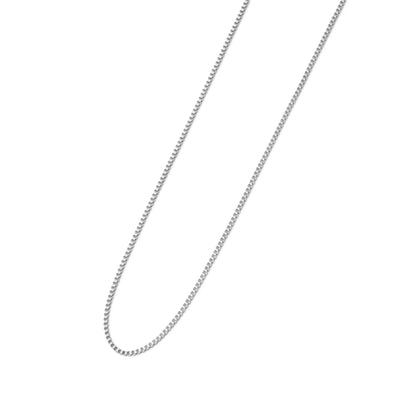 T　Box chain necklace(cne0103s)