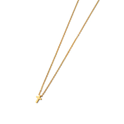 Small cross necklace(cne0045g)