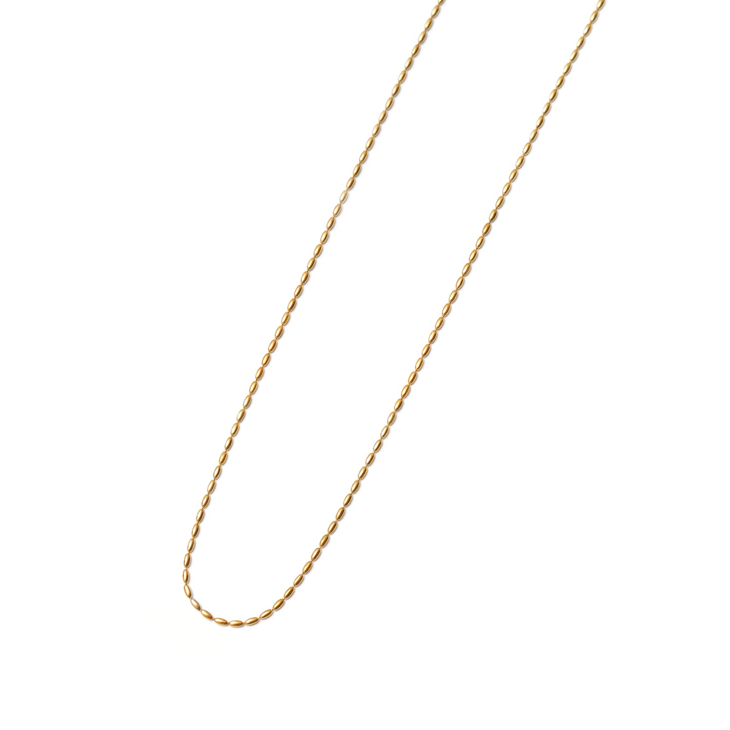 Oval chain necklace(cne0100g)